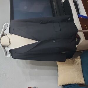 7 Diamonds Black Hooded Blazer Sz.XL